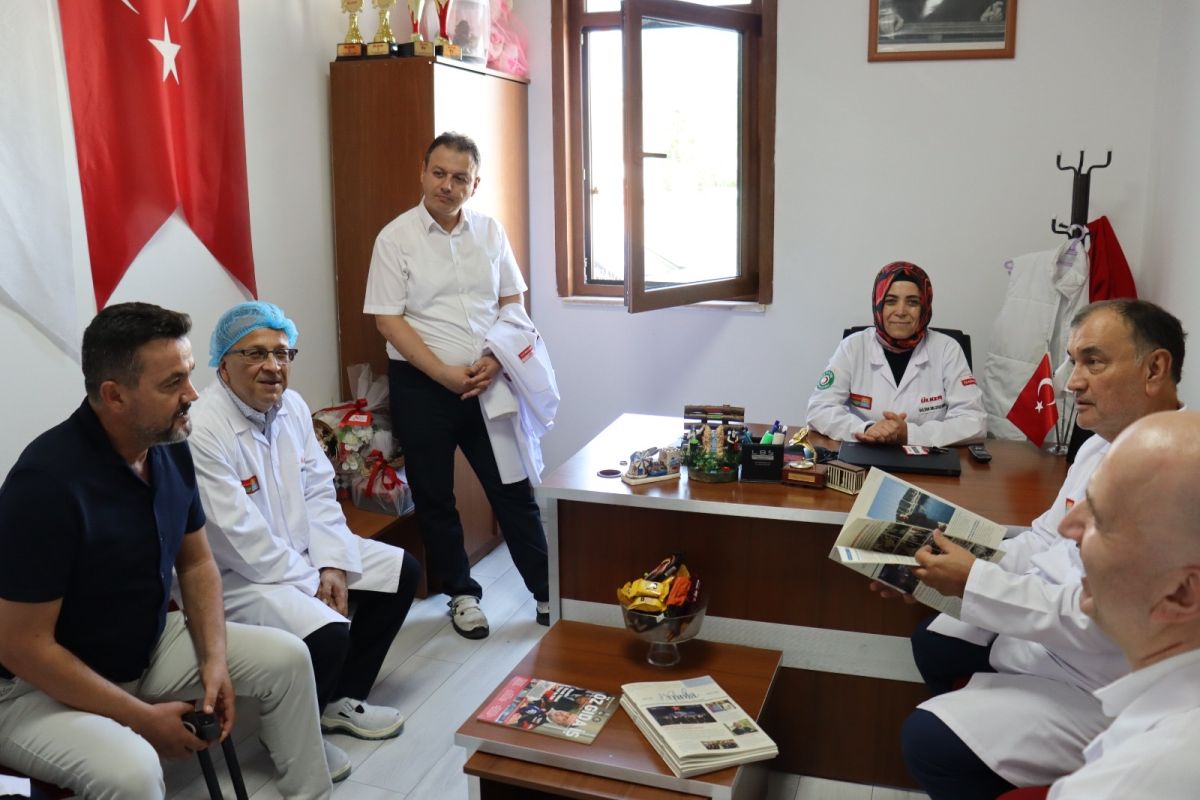 Murat lker'den Karaman lker Fabrikasna Anlaml Ziyaret